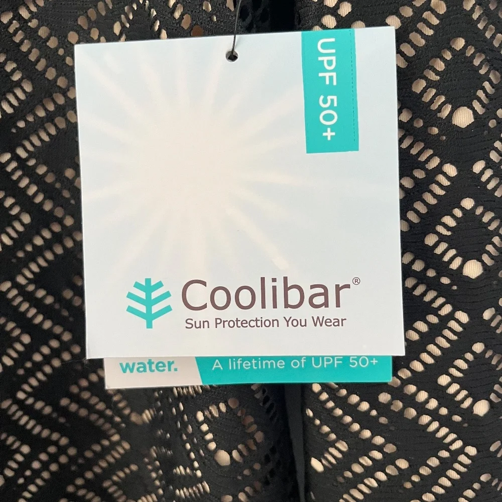 Coolibar Black Tunic Dress Women's Large - Picture 5 of 12